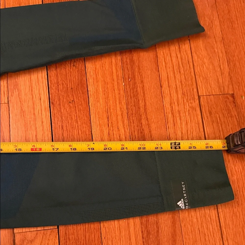 Adidas x Stella McCartny Dark Green Leggings NWT XS